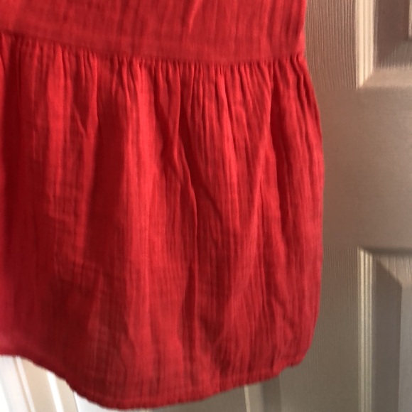 Gap Factory Gauze Flutter Sleeve MIDI Dress - Picture 8 of 11